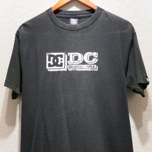 DC Vintage Skate T-Shirt, Medium, Black